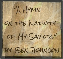 A Hymn on the Nativity of My Savior